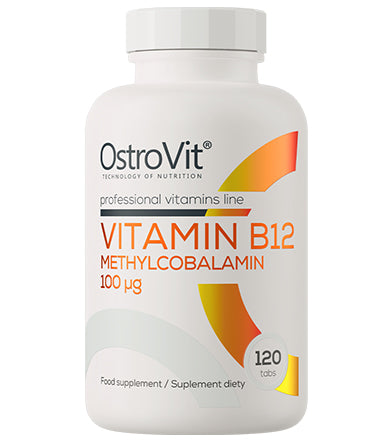 Vitamin B12 Methylcobalamin Professional Vitamins Line - 120 tableta