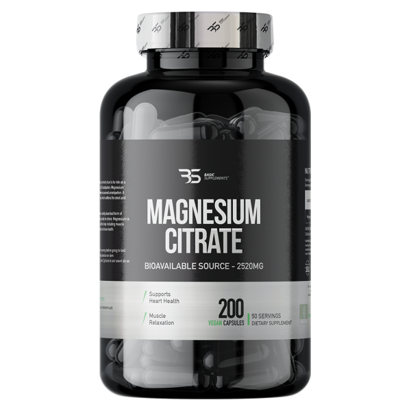MAGNEZIJUM CITRATE PRO / 200 VEGAN CAPSULE